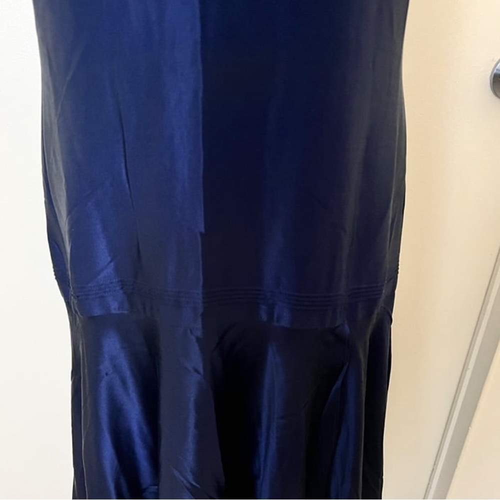Ralph Lauren Navy Midi Dress - Picture 2 of 8